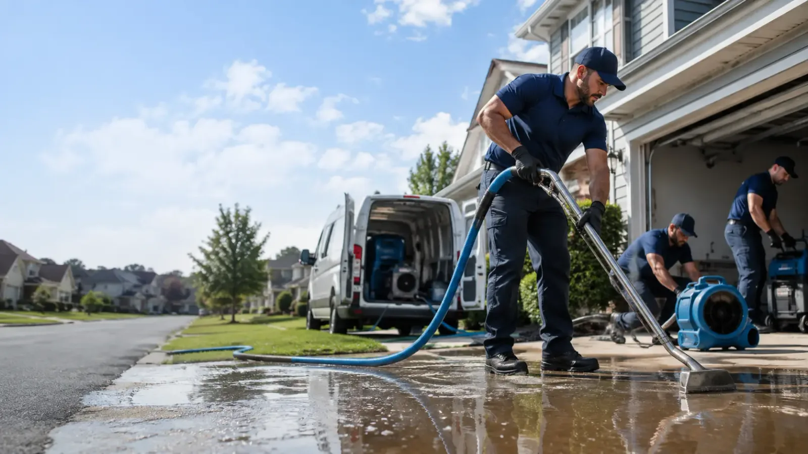 Flood Damage Restoration in Fountain City, IN